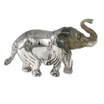 Слон средний серебро ST241-2